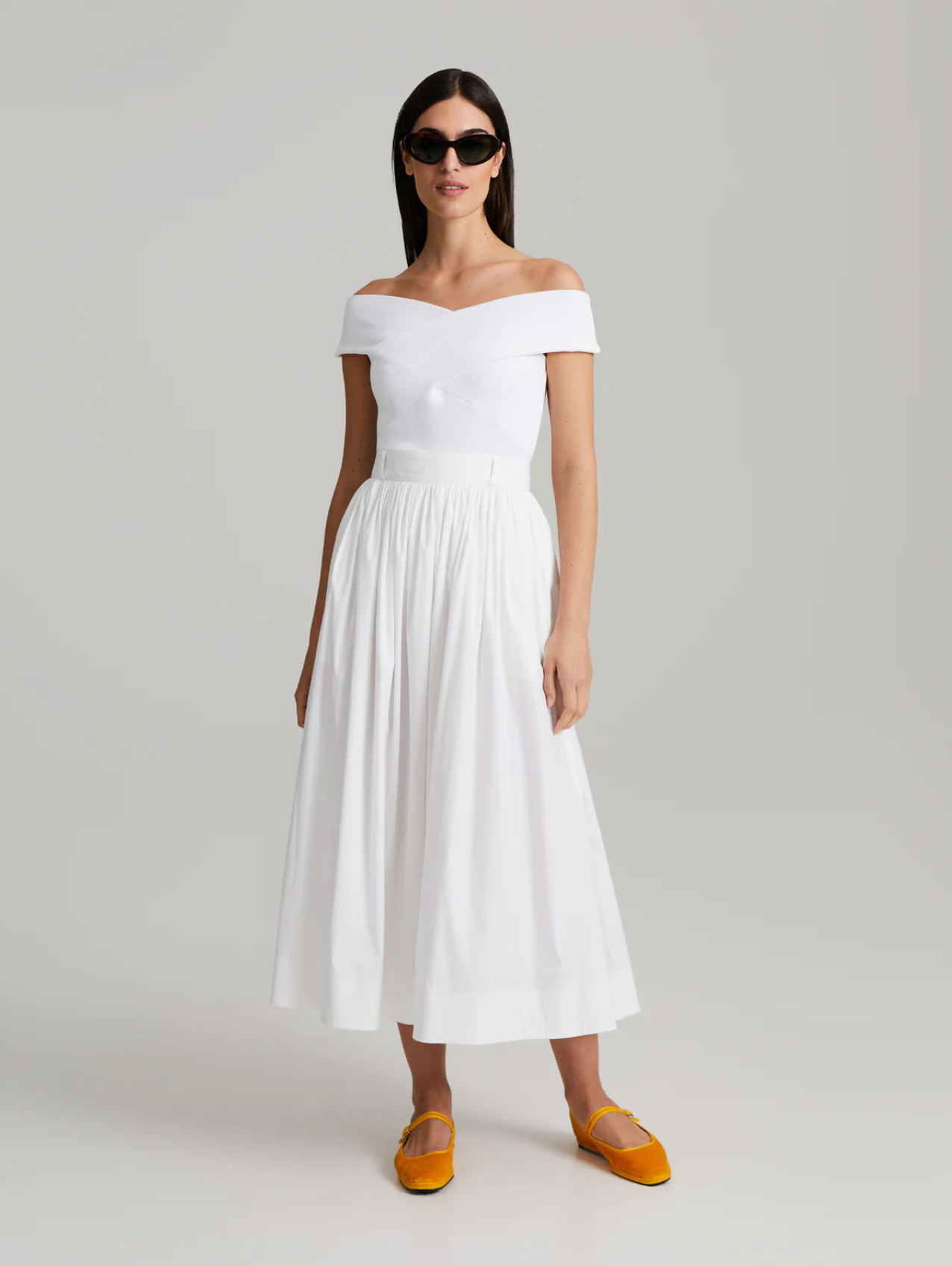 Abelena Top White T-skjorter